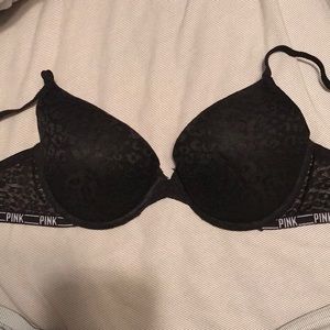 Black pink Victoria secret bra